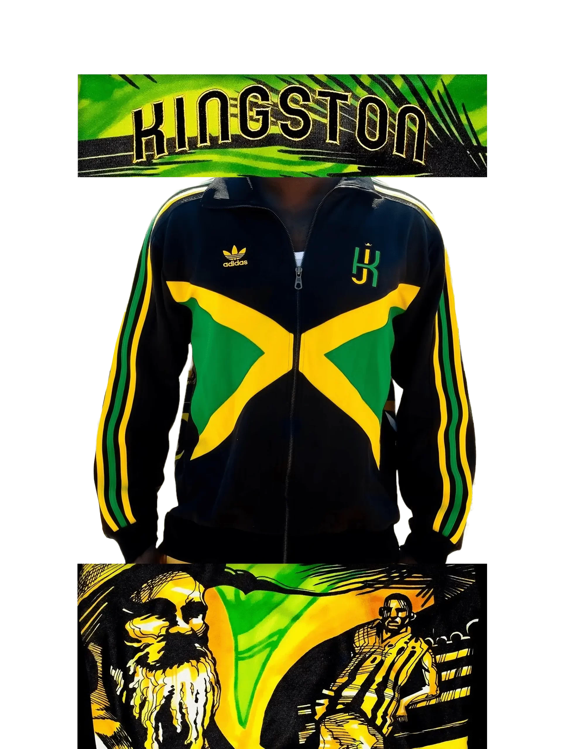 Men's 2006 Kingston Jamaica TT by Adidas Originals: Blessed - EnLawded